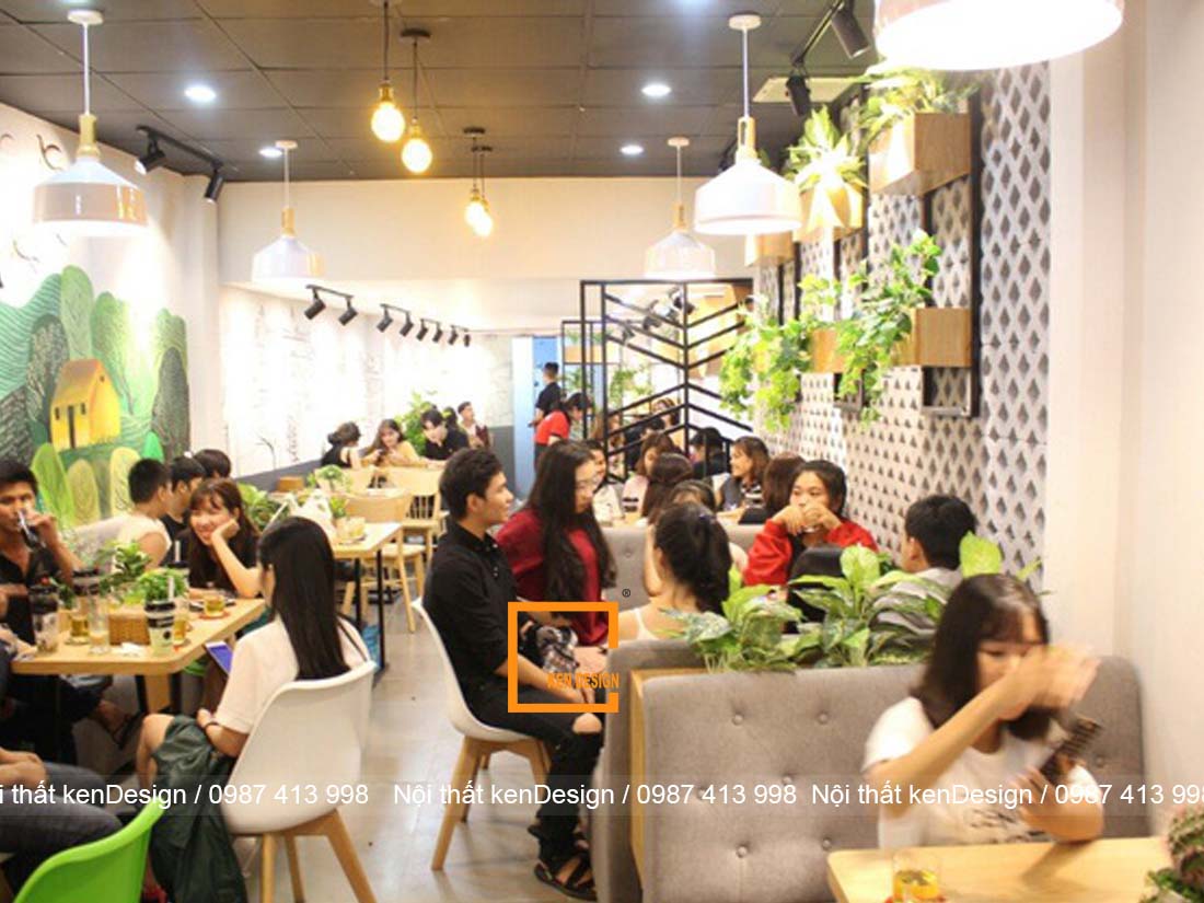  Thiết kế quán trà sữa trên diện tích phù hợp